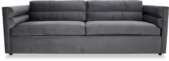 Formosa sofa in Star Velvet-Steel